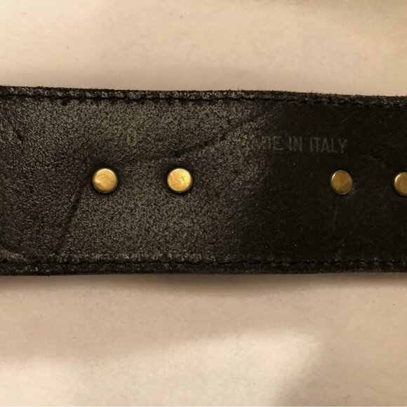 Barbieri Leather Statement Belt